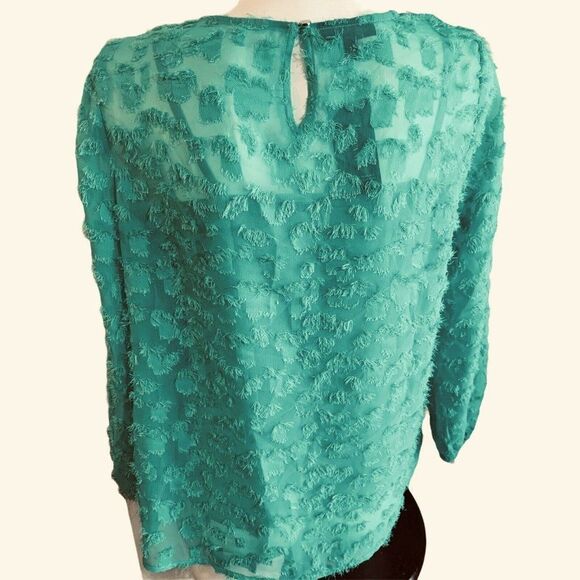 Alfani Turquoise Eyelash Top w/Cami Small NWT - Picture 3 of 7
